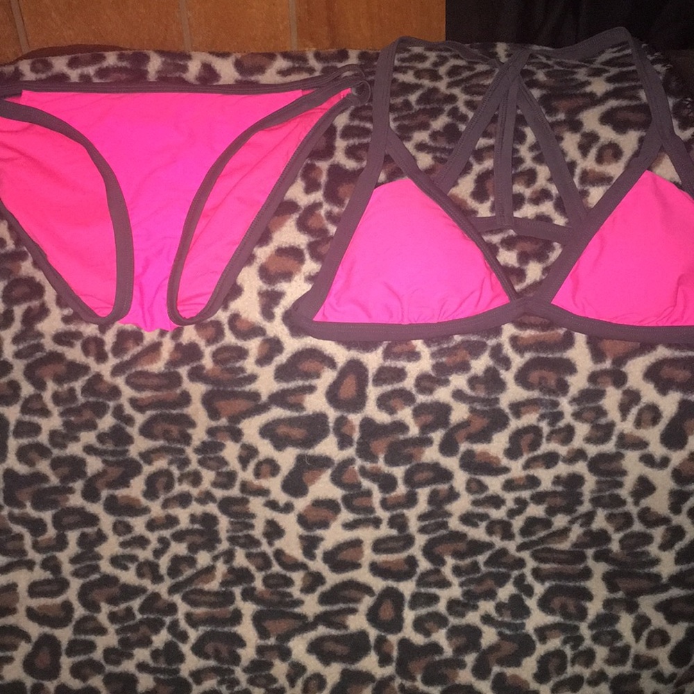 Two piece bathing suit